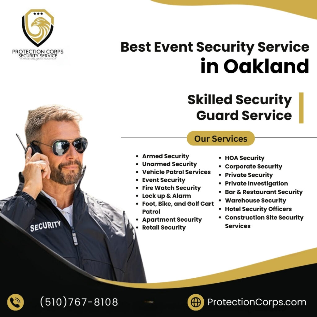 Event Security Services in Oakland